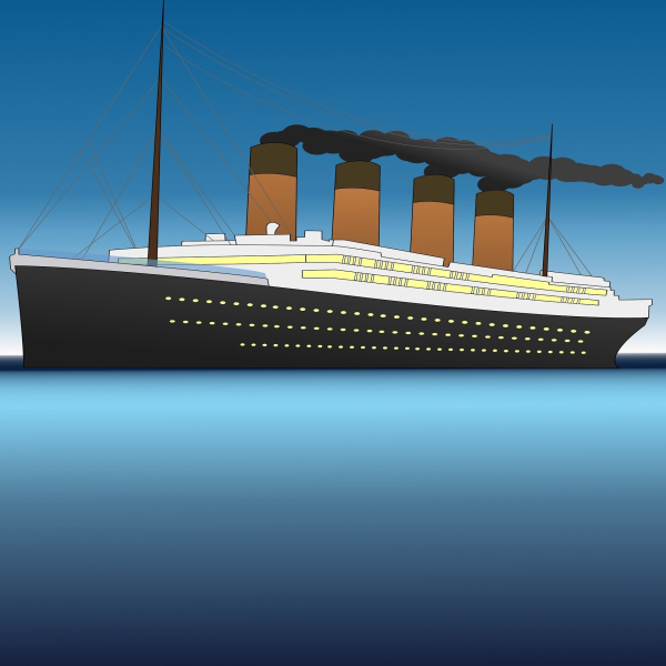 Historické okénko - potopení Titanicu minutu po minutě